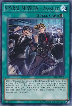 SPYRAL MISSION - Assault — Invasion: Vengeance - Unlimited — Yu-Gi-Oh!