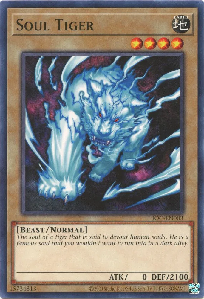 Soul Tiger — Invasion of Chaos (25th Anniversary Edition) — Yu-Gi-Oh!