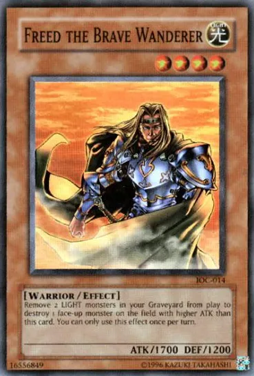Freed the Brave Wanderer — Invasion of Chaos - Unlimited — Yu-Gi-Oh!