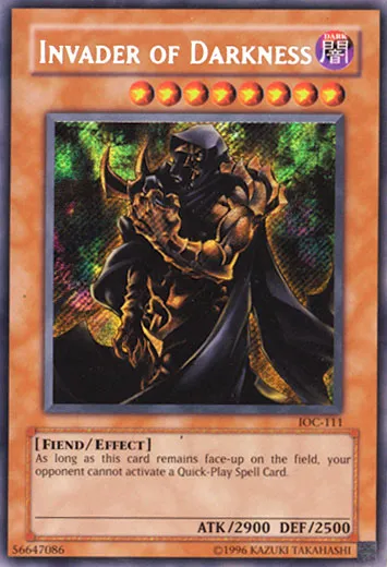 Invader of Darkness — Invasion of Chaos - Unlimited — Yu-Gi-Oh!