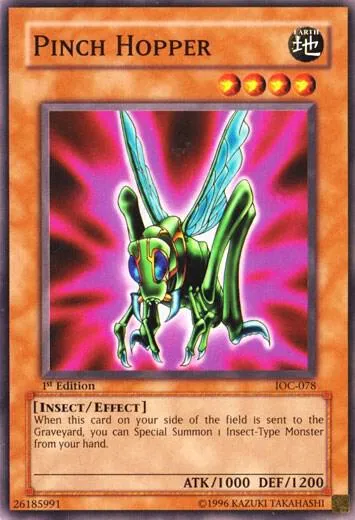 Pinch Hopper — Invasion of Chaos — Yu-Gi-Oh!