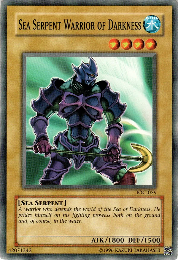Guerrier Serpent de Mer des Ténèbres — Invasion of Chaos - Unlimited — Yu-Gi-Oh!