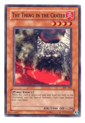 La Chose dans le Cratère — Invasion of Chaos - Unlimited — Yu-Gi-Oh!