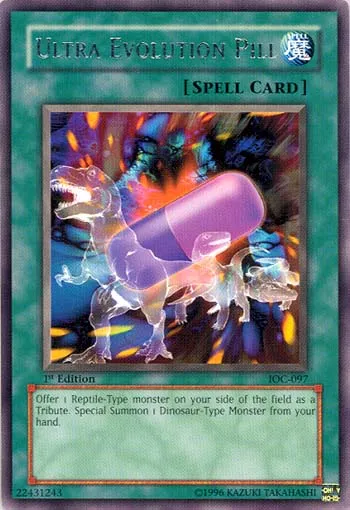 Pilule d'Ultra Évolution — Invasion of Chaos — Yu-Gi-Oh!