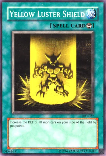 Bouclier du Lustre Jaune — Invasion of Chaos - Unlimited — Yu-Gi-Oh!