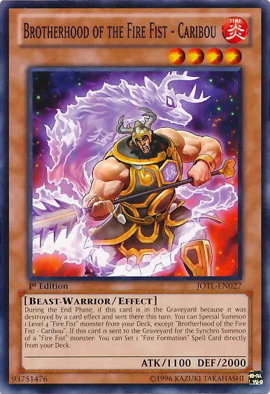 Confrérie du Poing de Feu - Caribou — Judgment of the Light — Yu-Gi-Oh!
