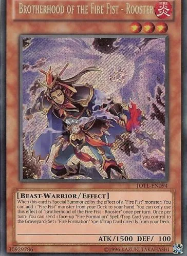 Brotherhood of the Fire Fist - Rooster — Judgment of the Light - Unlimited — Yu-Gi-Oh!