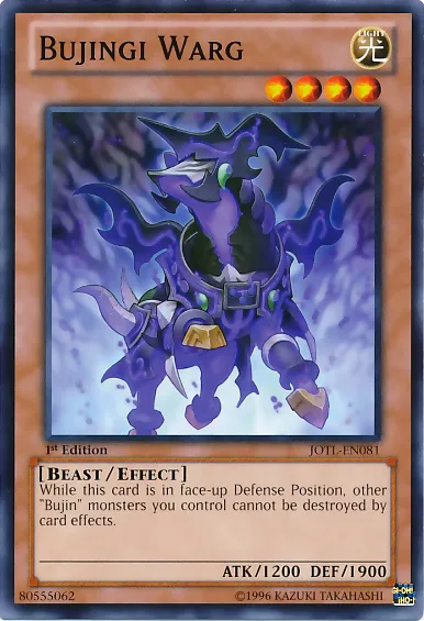 Bujingi Vargr — Judgment of the Light — Yu-Gi-Oh!
