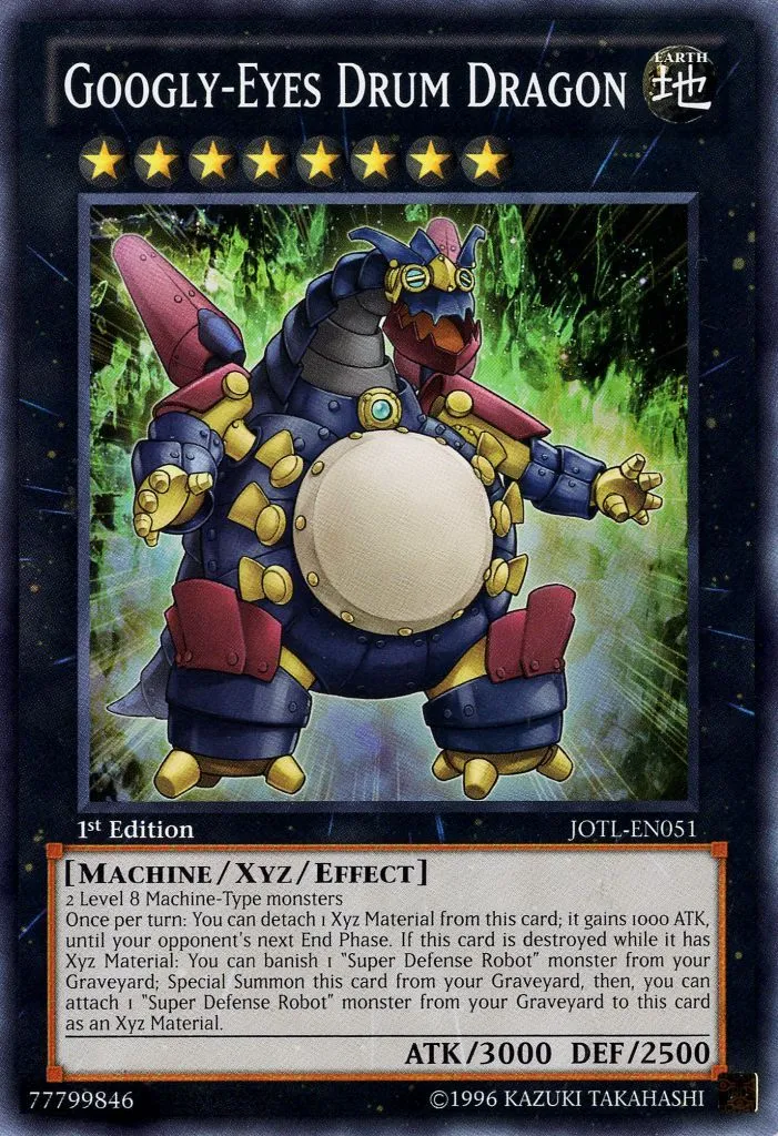 Dragon Tambour aux Yeux Exorbités — Judgment of the Light — Yu-Gi-Oh!