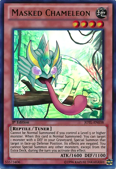 Masked Chameleon — Judgment of the Light — Yu-Gi-Oh!