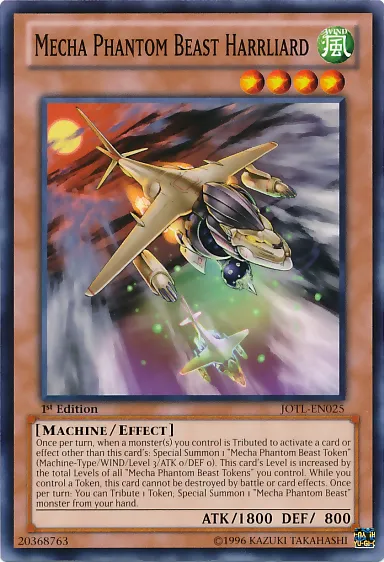 Bête Fantôme Méca Harrliard — Judgment of the Light — Yu-Gi-Oh!