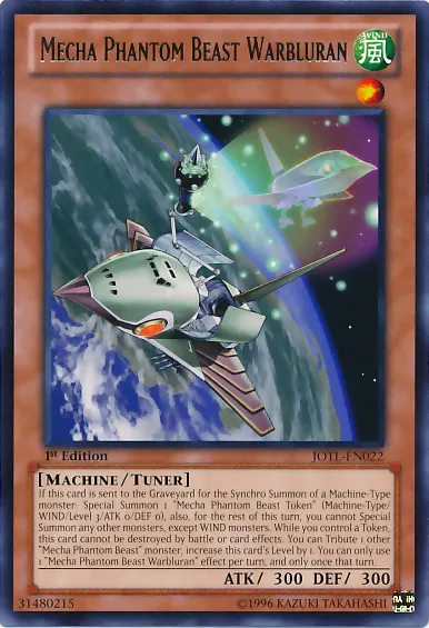 Mecha Phantom Beast Warbluran — Judgment of the Light — Yu-Gi-Oh!