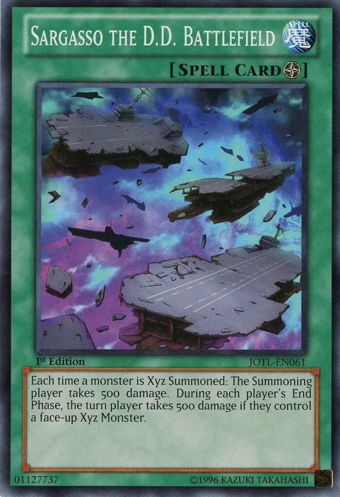 Champ de Bataille D.D. de Sargasso — Judgment of the Light — Yu-Gi-Oh!