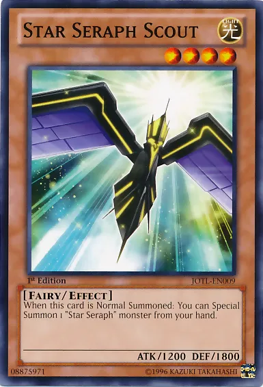 Éclaireur Séraphin Étoile — Judgment of the Light — Yu-Gi-Oh!
