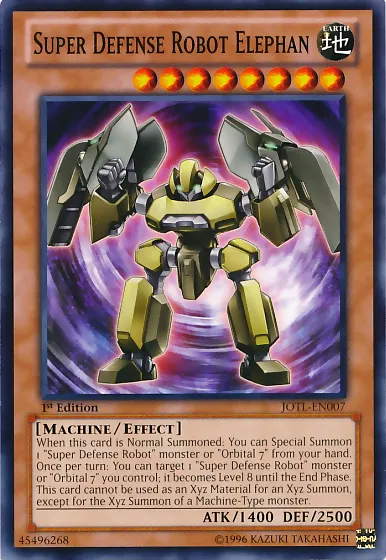 Super Defense Robot Elephan — Judgment of the Light — Yu-Gi-Oh!