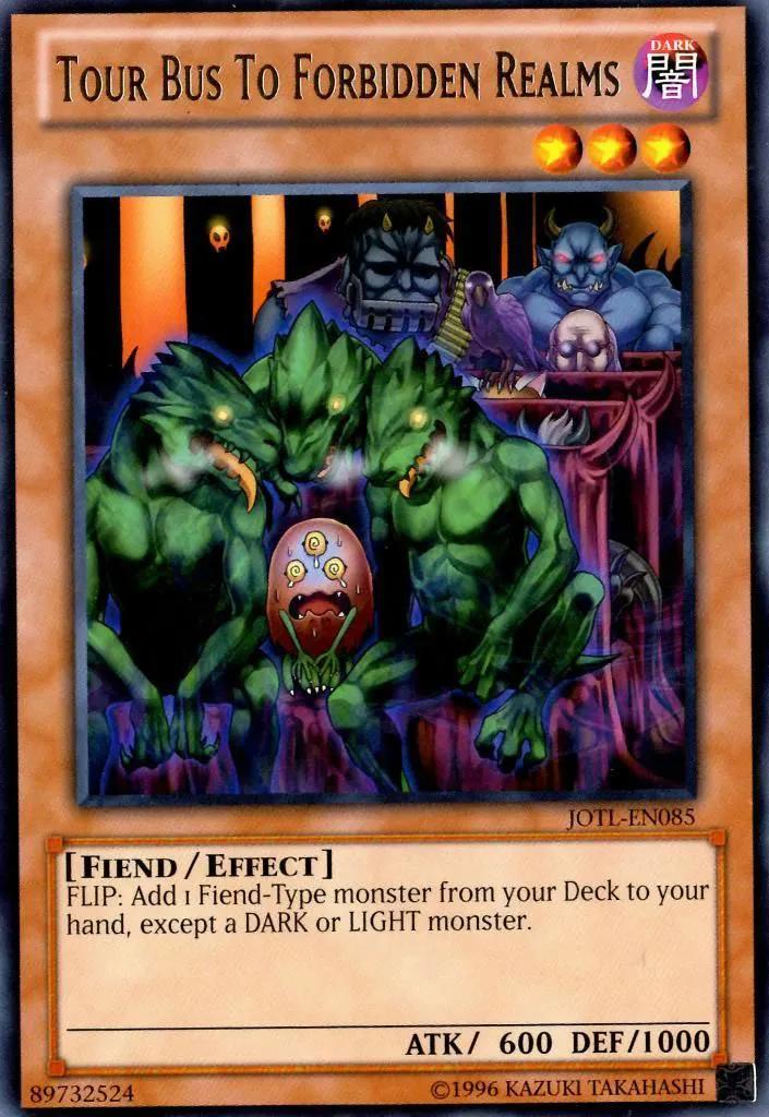 Tour Bus To Forbidden Realms — Judgment of the Light - Unlimited — Yu-Gi-Oh!