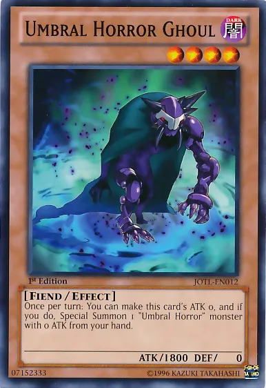 Goule Horreur de l'Ombre — Judgment of the Light — Yu-Gi-Oh!