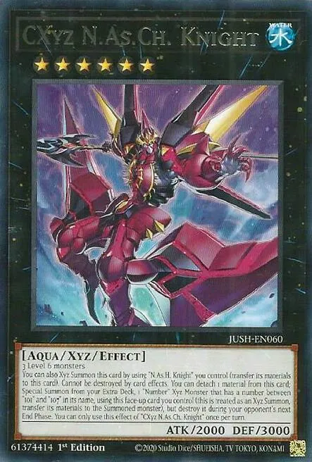 CXyz N.As.Ch. Knight — Justice Hunters — Yu-Gi-Oh!