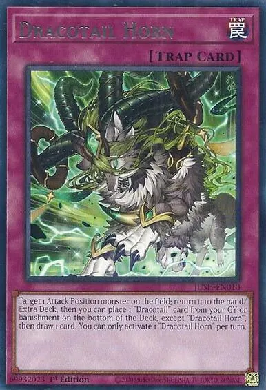 Dracotail Horn — Justice Hunters — Yu-Gi-Oh!