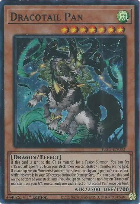 Dracotail Pan — Justice Hunters — Yu-Gi-Oh!