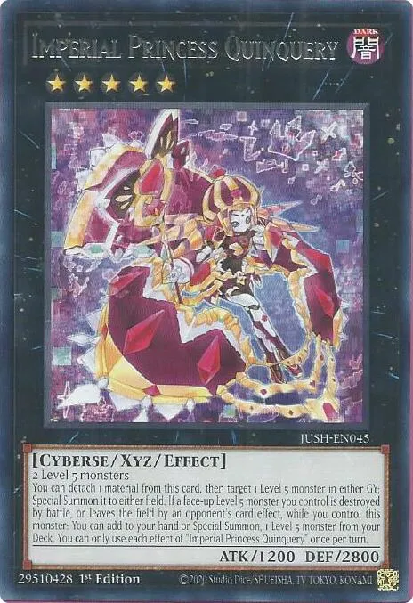 Imperial Princess Quinquery — Justice Hunters — Yu-Gi-Oh!