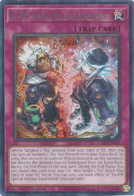 K9-EW Expérience de Libération Spéciale — Justice Hunters — Yu-Gi-Oh!