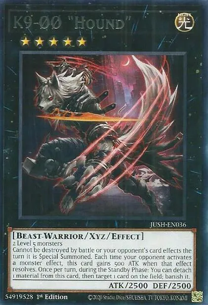 K9-ØØ "Hound" — Justice Hunters — Yu-Gi-Oh!