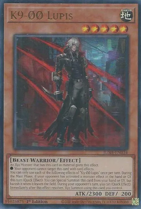 K9-ØØ Lupis — Justice Hunters — Yu-Gi-Oh!
