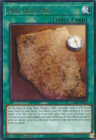 Piri Reis Map — Justice Hunters — Yu-Gi-Oh!