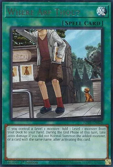 Where Arf Thou? — Justice Hunters — Yu-Gi-Oh!