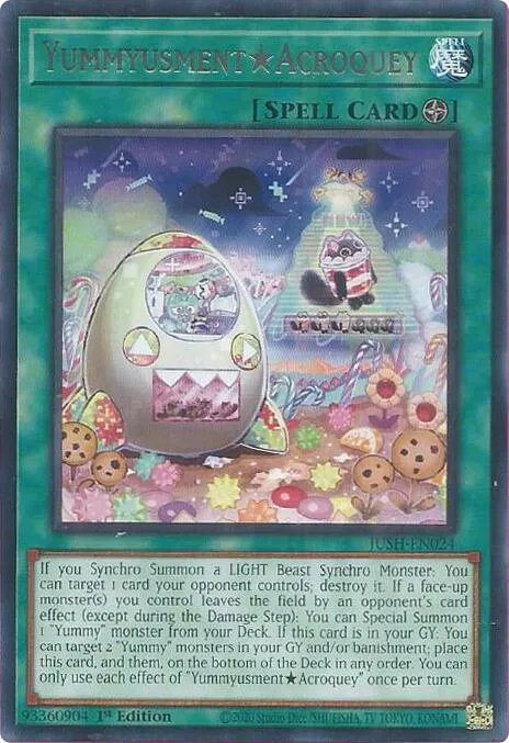 Yummyusment★Acroquey — Justice Hunters — Yu-Gi-Oh!