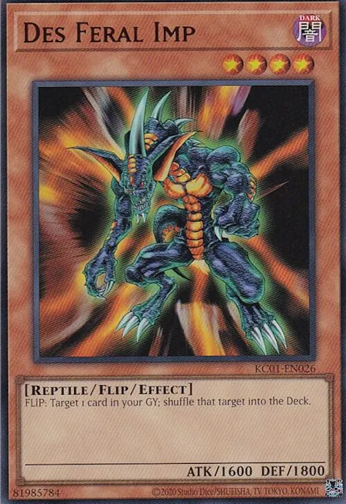 Des Feral Imp — 25th Anniversary Ultimate Kaiba Set — Yu-Gi-Oh!