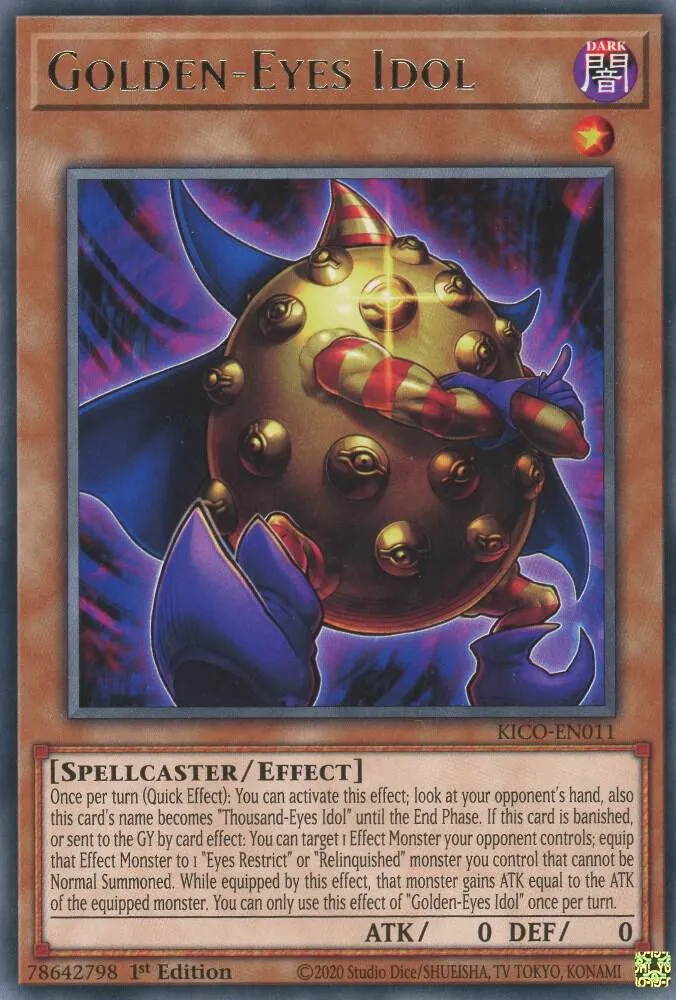 Golden-Eyes Idol — King's Court — Yu-Gi-Oh!