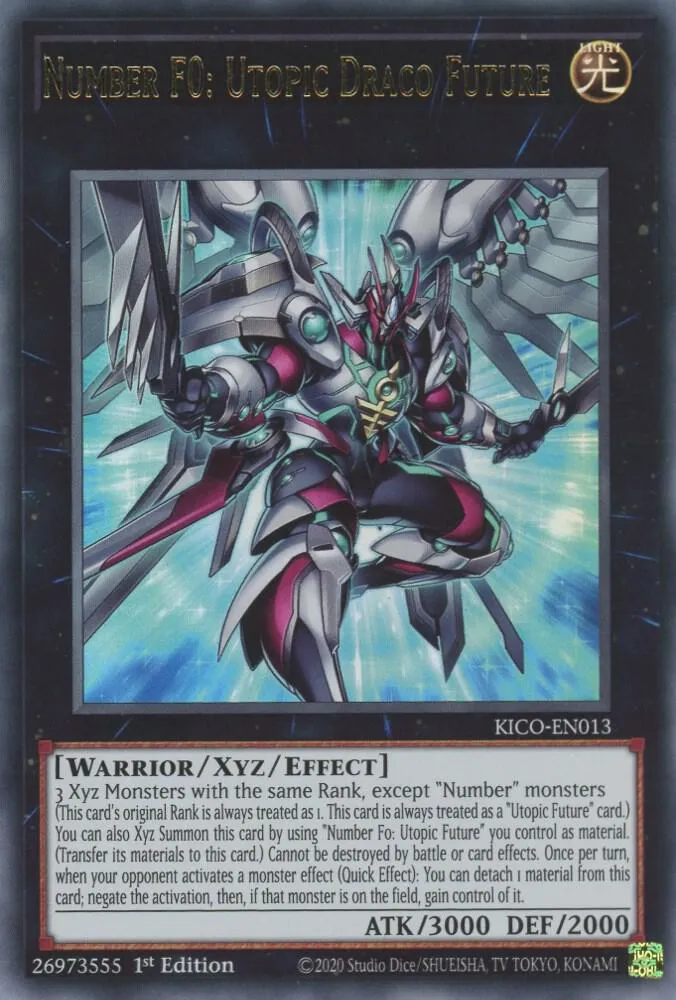 Number F0: Utopic Draco Future — King's Court — Yu-Gi-Oh!