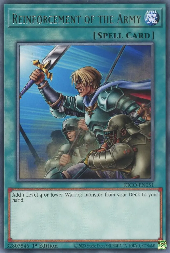 Reinforcement of the Army — King's Court — Yu-Gi-Oh!