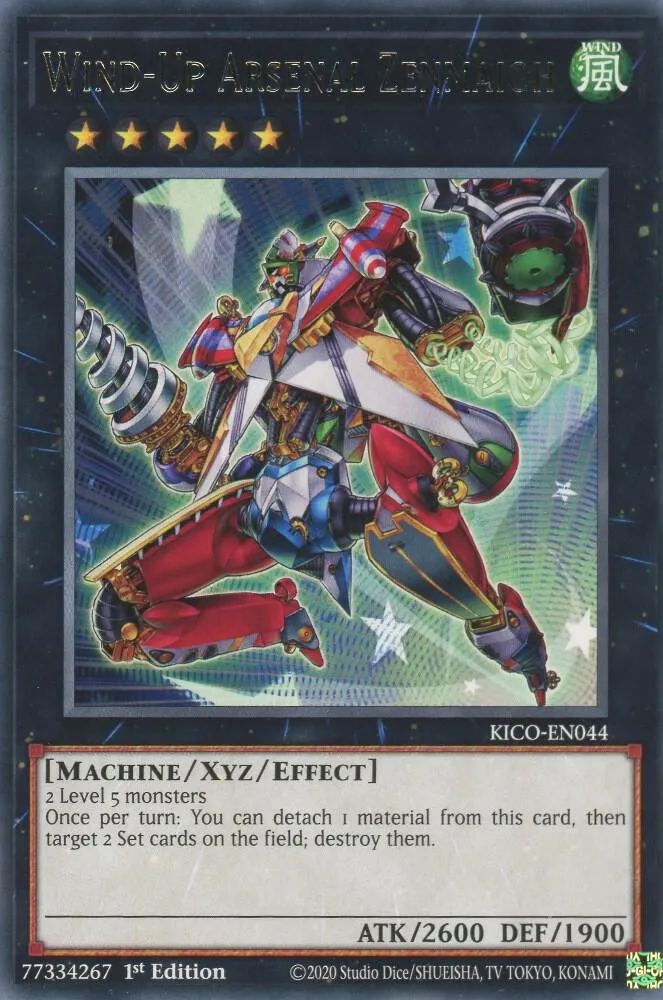 Wind-Up Arsenal Zenmaioh — King's Court — Yu-Gi-Oh!