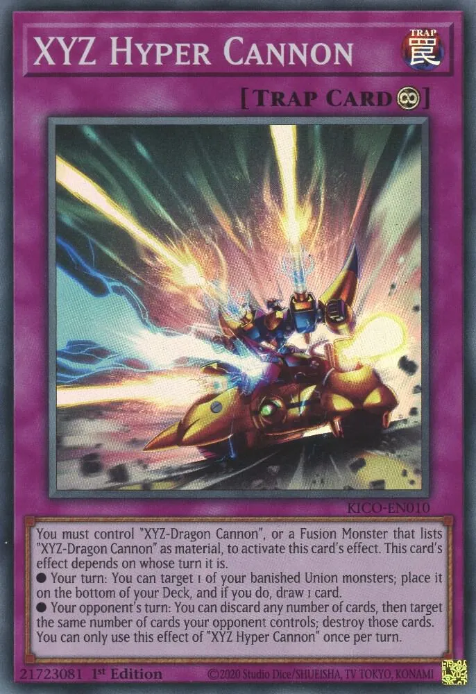 XYZ Hyper Cannon — King's Court — Yu-Gi-Oh!