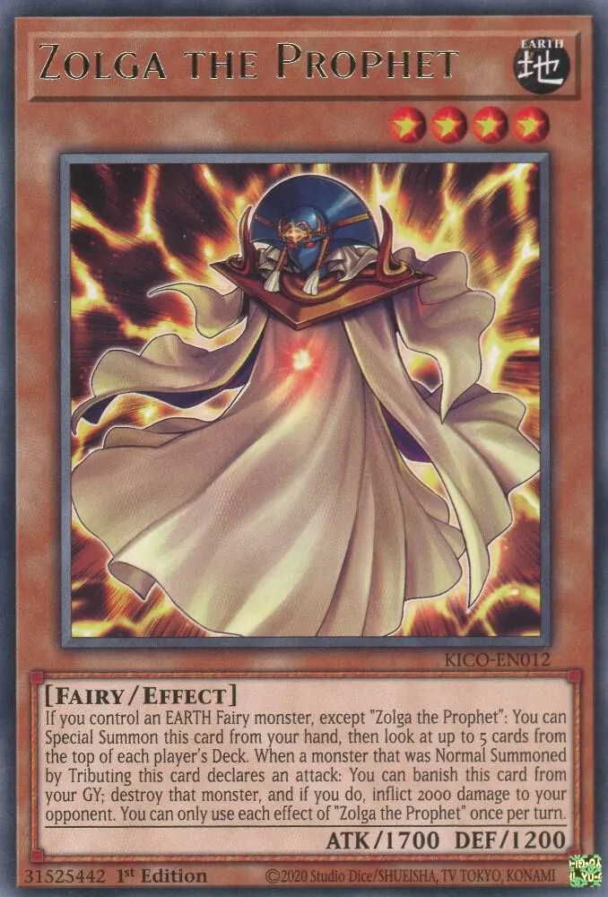 Zolga the Prophet — King's Court — Yu-Gi-Oh!