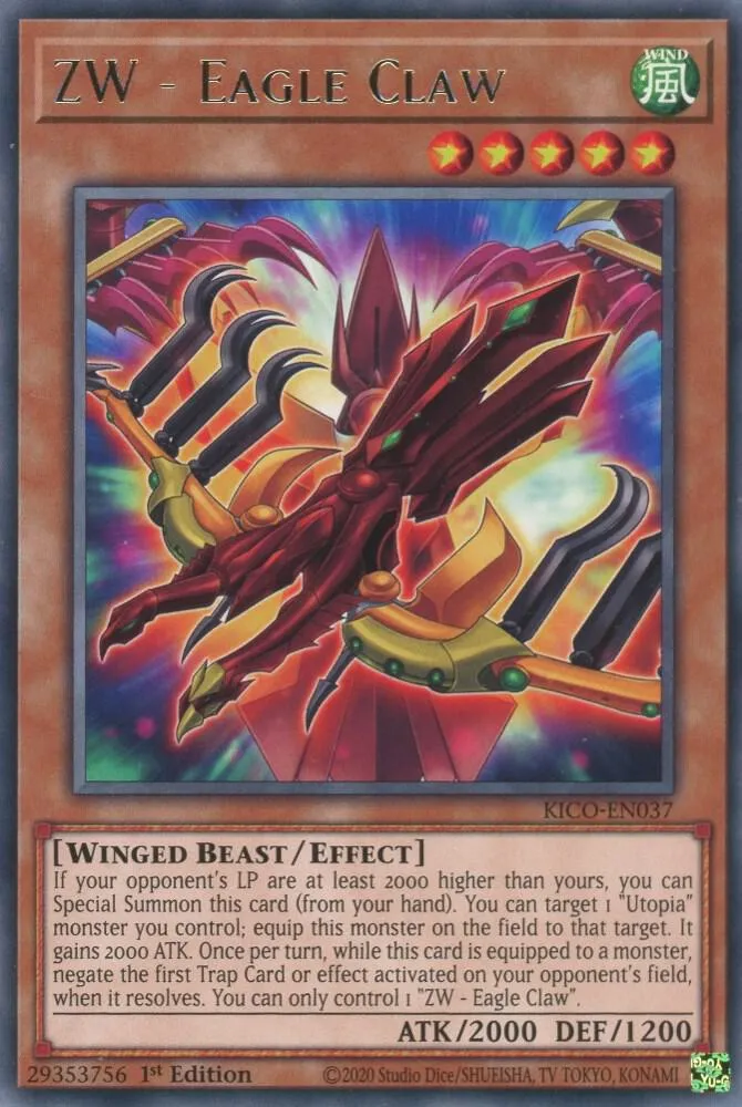 ZW - Eagle Claw — King's Court — Yu-Gi-Oh!