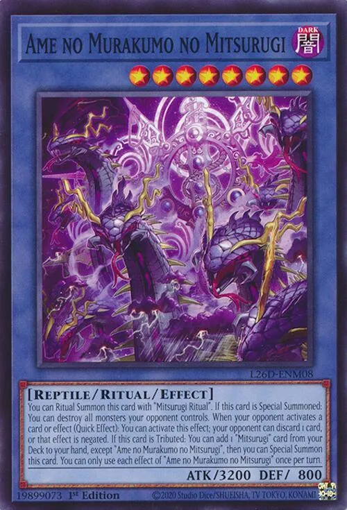 Ame no Murakumo no Mitsurugi from Legendary Modern Decks 2026 - Yu-Gi-Oh!