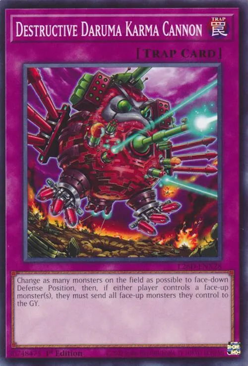 Destructive Daruma Karma Cannon — Legendary Modern Decks 2026 — Yu-Gi-Oh!