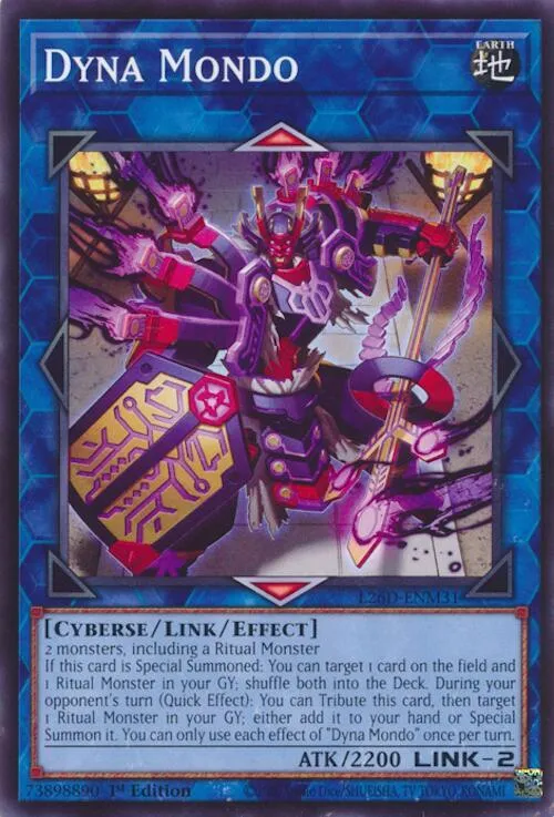 Dyna Mondo — Legendary Modern Decks 2026 — Yu-Gi-Oh!