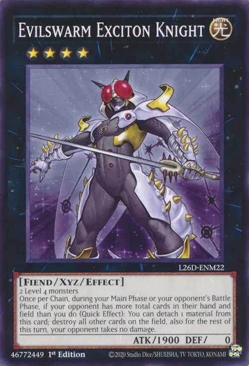 Evilswarm Exciton Knight — Legendary Modern Decks 2026 — Yu-Gi-Oh!