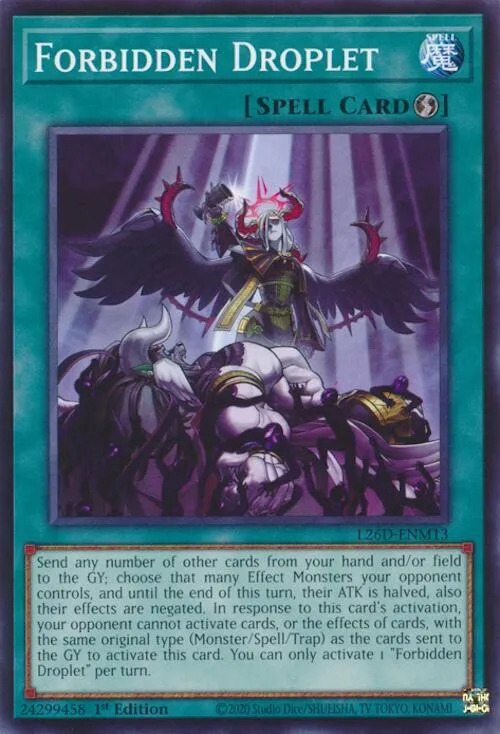 Forbidden Droplet — Legendary Modern Decks 2026 — Yu-Gi-Oh!