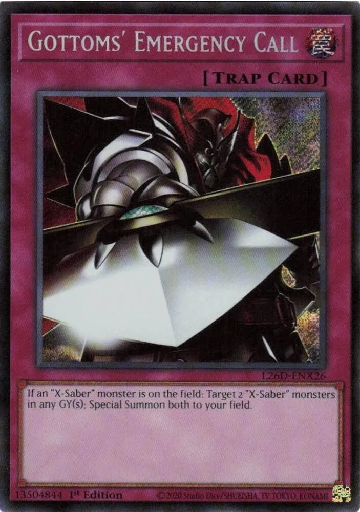 Gottoms' Emergency Call — Legendary Modern Decks 2026 — Yu-Gi-Oh!
