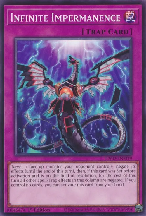 Infinite Impermanence — Legendary Modern Decks 2026 — Yu-Gi-Oh!
