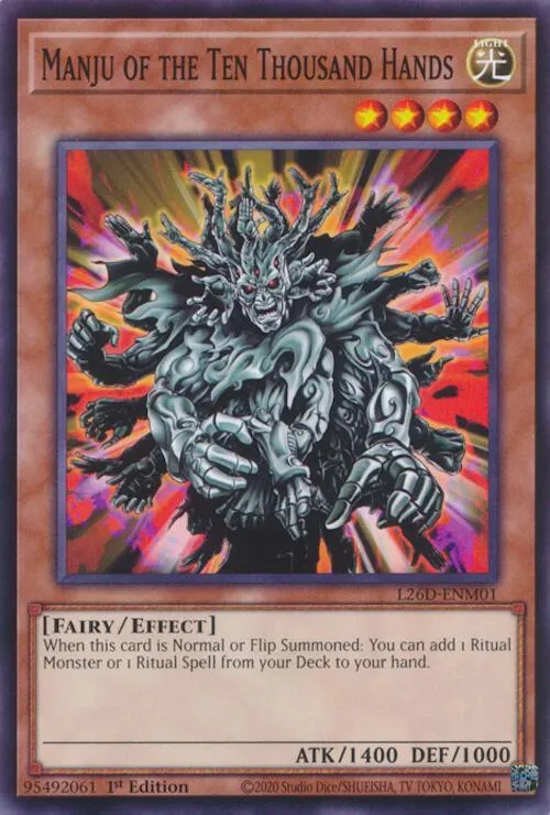 Manju des Dix Mille Mains — Legendary Modern Decks 2026 — Yu-Gi-Oh!