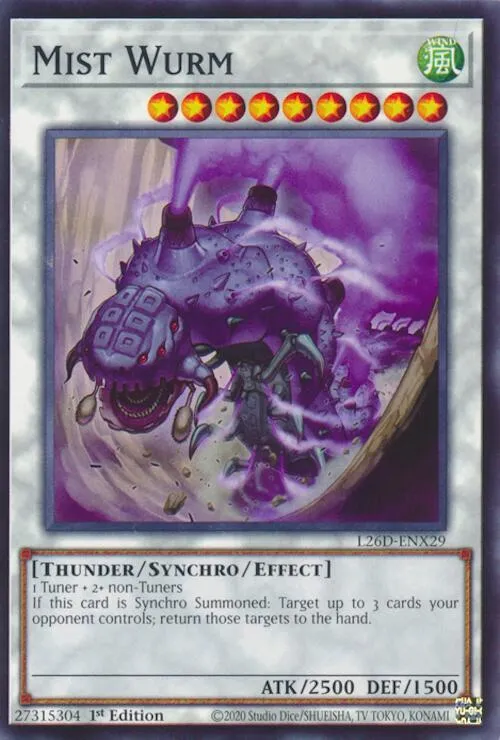 Mist Wurm — Legendary Modern Decks 2026 — Yu-Gi-Oh!
