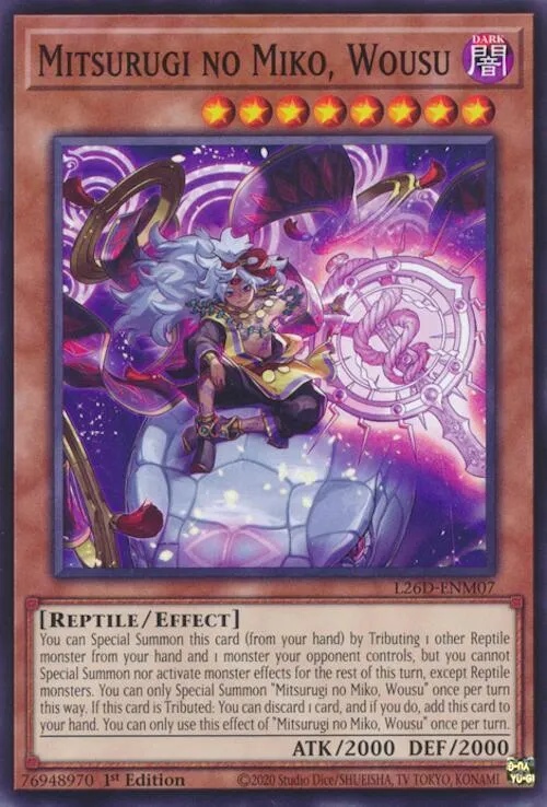 Mitsurugi no Miko, Wousu — Legendary Modern Decks 2026 — Yu-Gi-Oh!