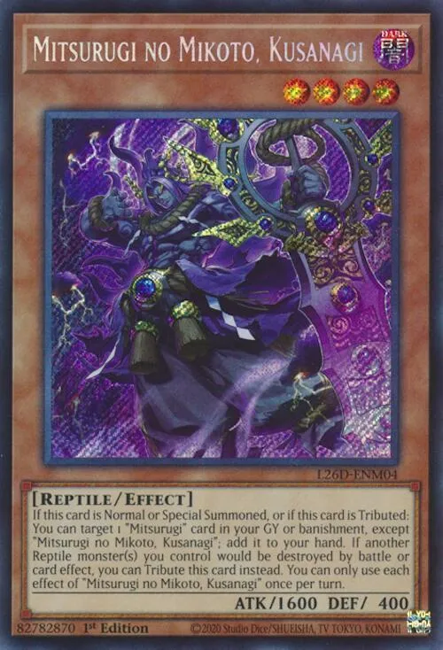 Mitsurugi no Mikoto, Kusanagi — Legendary Modern Decks 2026 — Yu-Gi-Oh!
